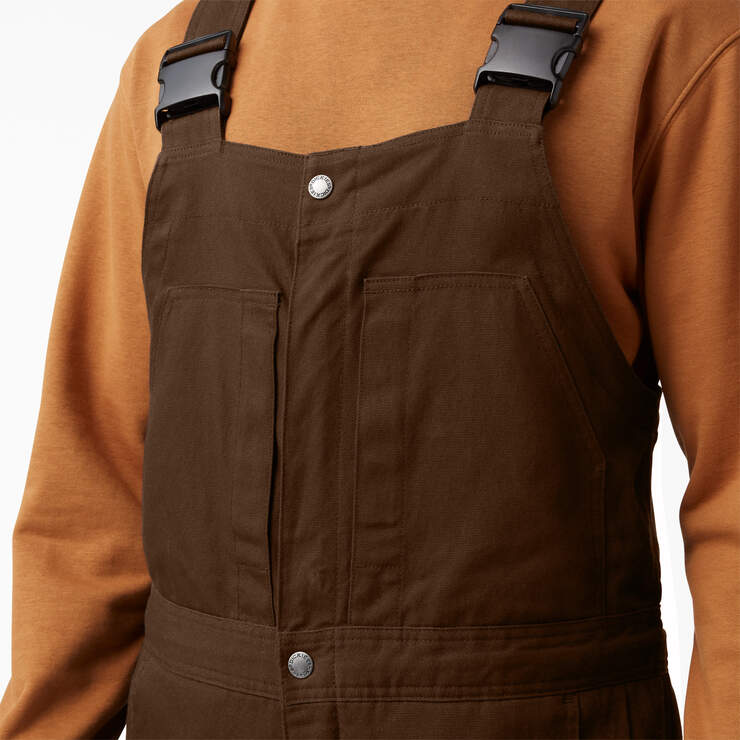 DuraTech Renegade FLEX Insulated Bib Overalls - Timber Brown (TB) image number 5