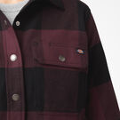 Chemise en flanelle DuraTech Renegade pour femmes - Burgundy Buffalo Plaid &#40;A2Y&#41;