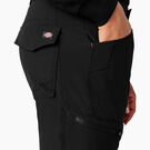 Pantalon ajust&eacute; &agrave; jambe fusel&eacute;e et genou renforc&eacute; en tissu souple FLEX - Black &#40;BKX&#41;