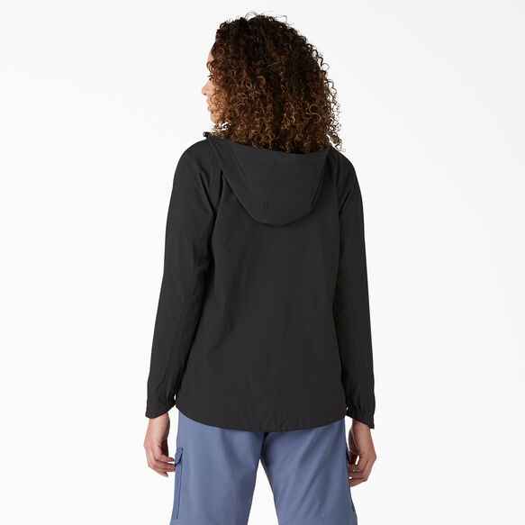 Manteau &agrave; capuchon Performance pour femmes - Black &#40;BKX&#41;