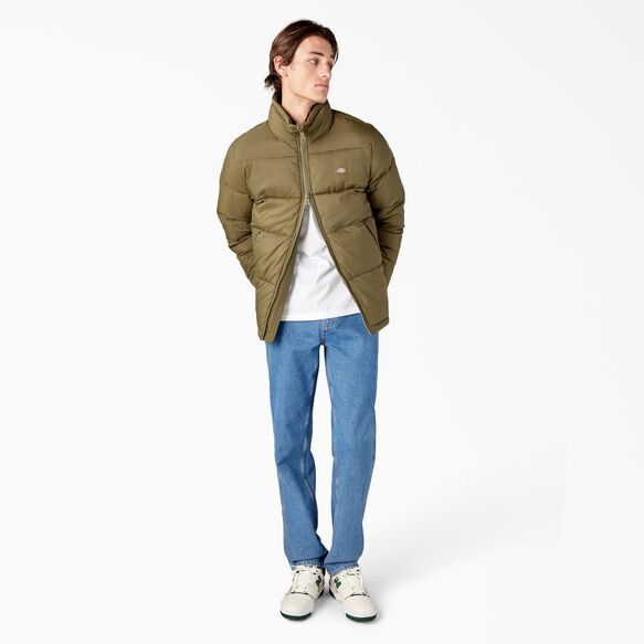 Waldenburg Puffer Jacket - Military Green &#40;ML&#41;