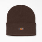Tuque longue en tricot &agrave; revers - Chocolate Brown &#40;CB&#41;