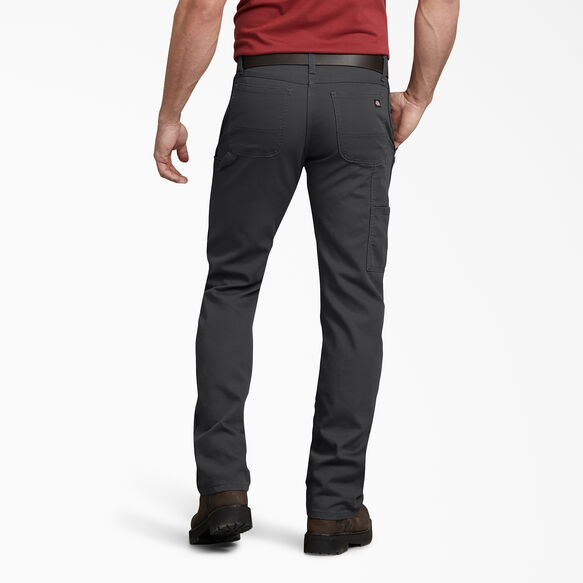 Pantalon menuisier FLEX, coupe standard, jambe droite, en coutil Tough Max&trade; - Stonewashed Gray &#40;SSL&#41;