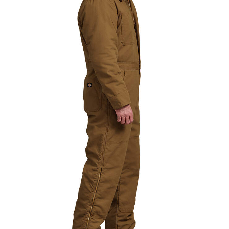 Sanded Duck Insulated Coveralls - Rinsed Brown Duck (RBD) numéro de l’image 1