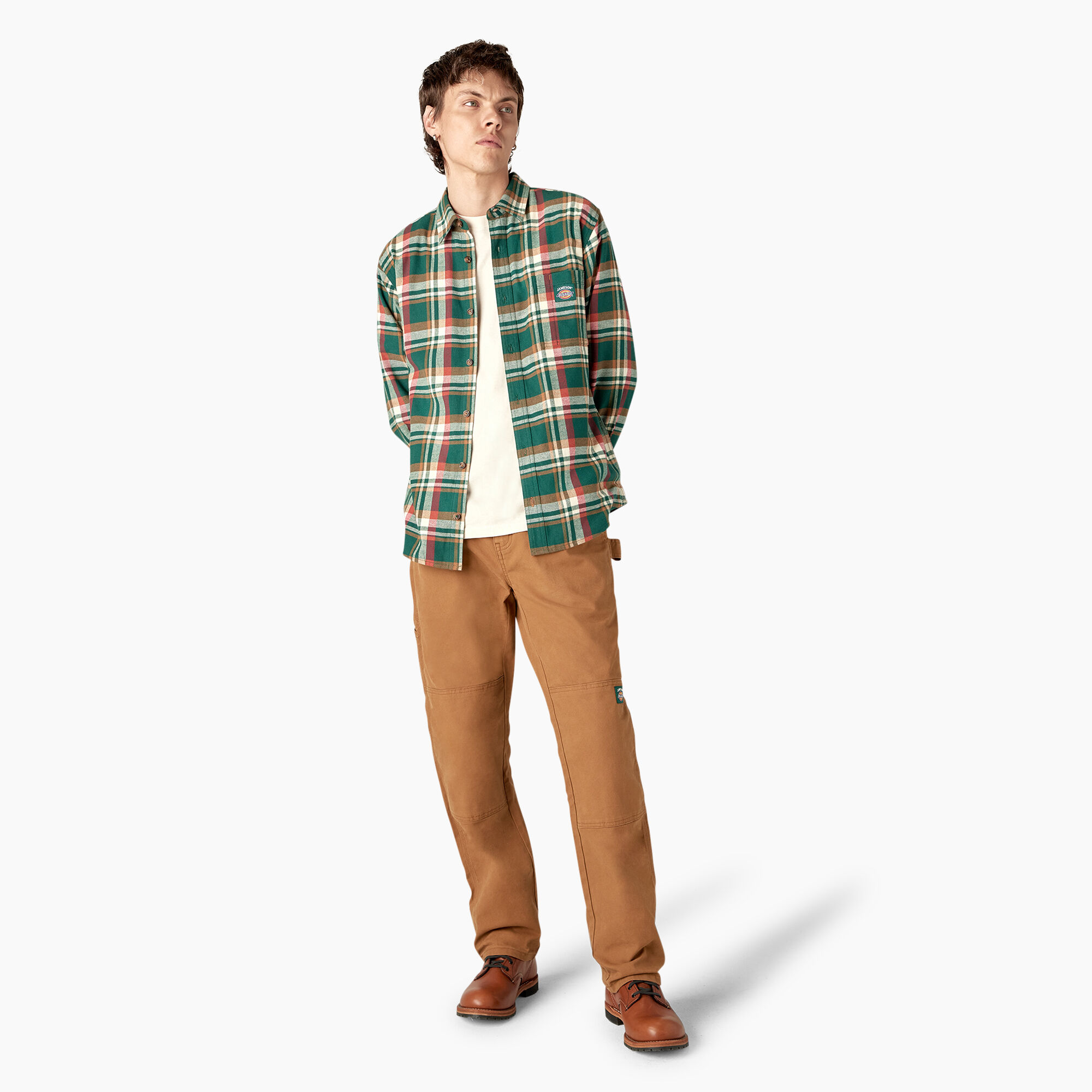 Plaid dickies pants hot sale