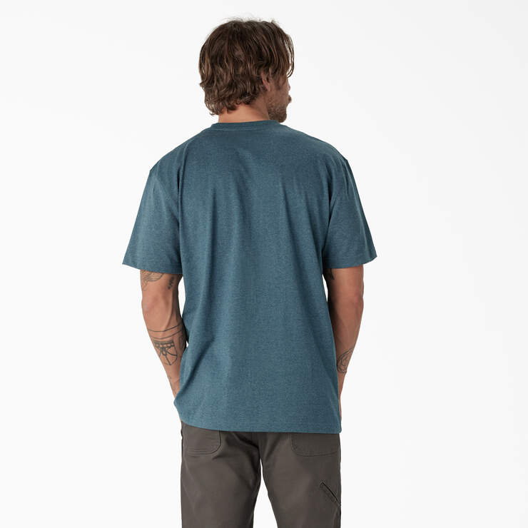 T-shirt épais à logo et à manches courtes - Baltic Blue Heather (BUD) numéro de l’image 2
