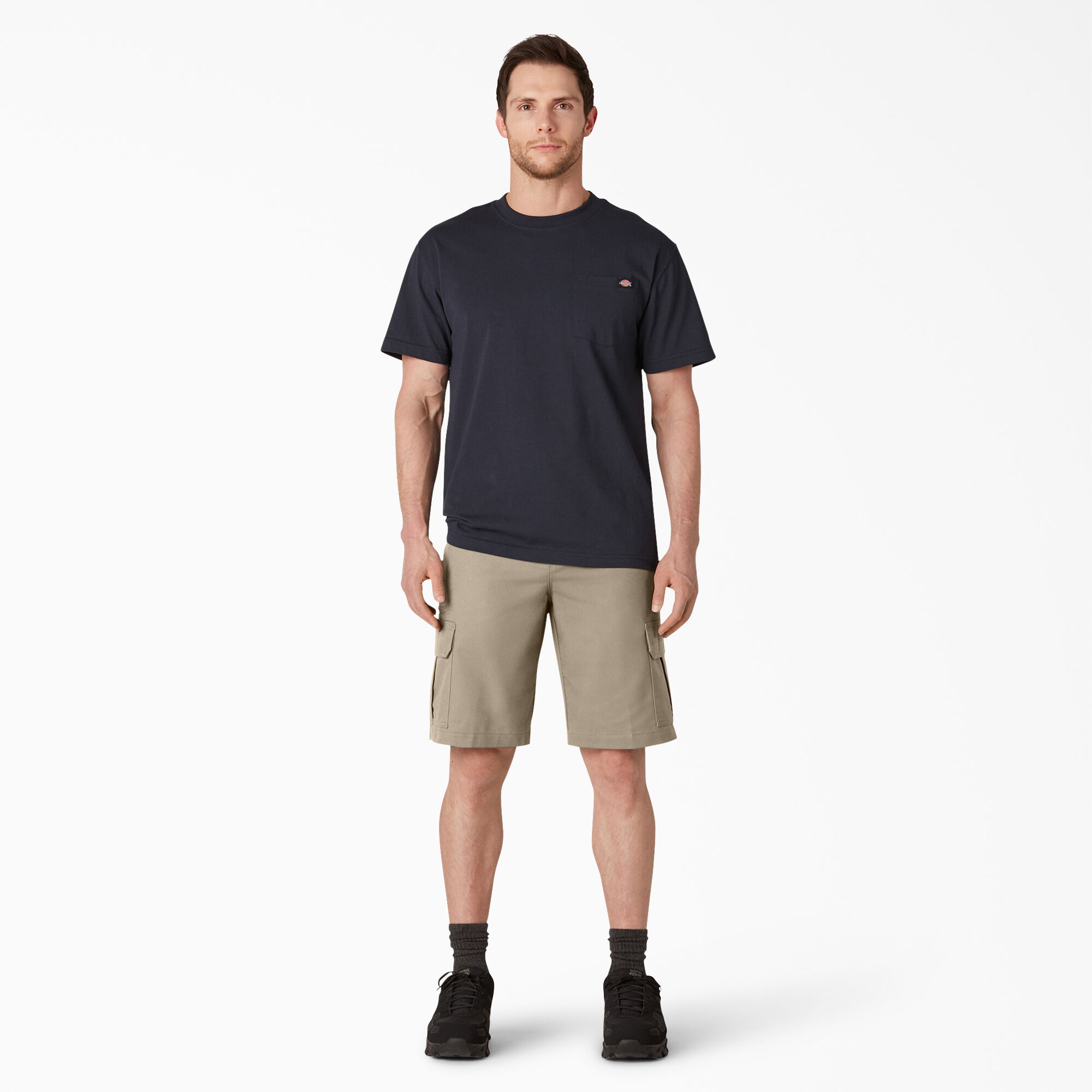 FLEX Cooling Active Waist Regular Fit Cargo Shorts 11