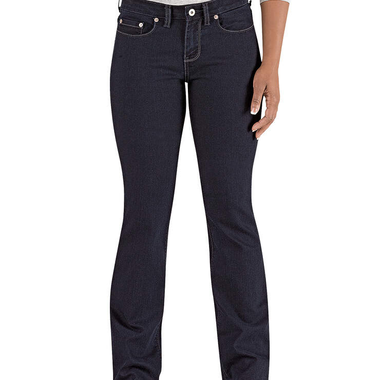 Jeans extensible pour femmes - Stonewashed Dark Blue (DSW) numéro de l’image 1
