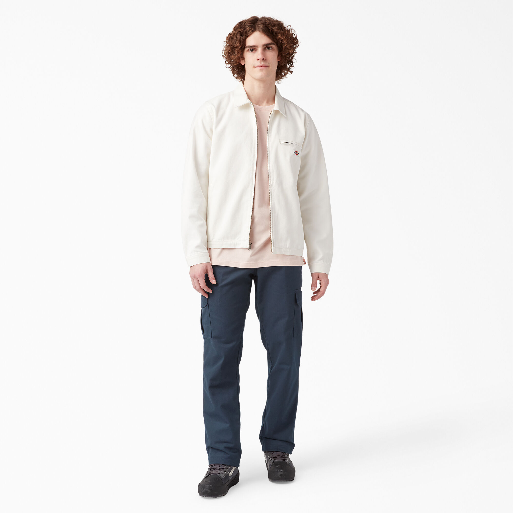 Navy dickies cargo on sale pants