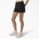 Women&#39;s Carpenter Shorts, 3&quot; - Black &#40;BKX&#41;