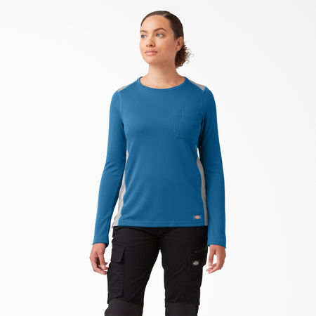 Women&#39;s Temp-iQ&reg; 365 Long Sleeve T-Shirt - Vallarta Blue &#40;V2B&#41;