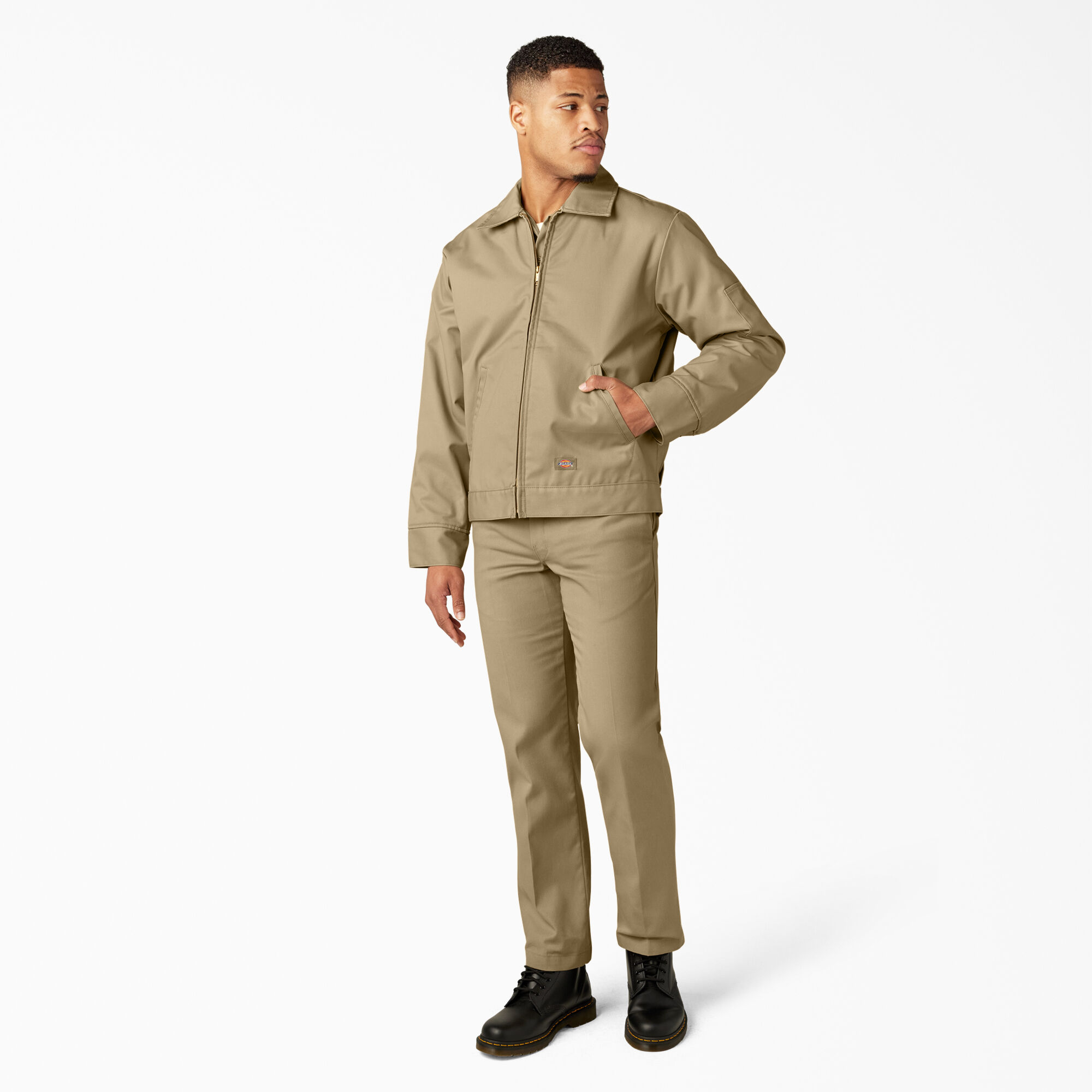 Khaki top work jacket