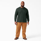 Long Sleeve Heavyweight Henley Shirt - Hunter Green &#40;GH&#41;