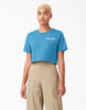 T-shirt court &agrave; imprim&eacute; pour femmes - Bright Cobalt &#40;B2T&#41;