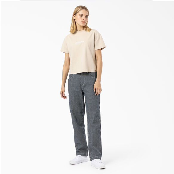 Women&#39;s Loretto Cropped T-Shirt - Tan &#40;FTN&#41;