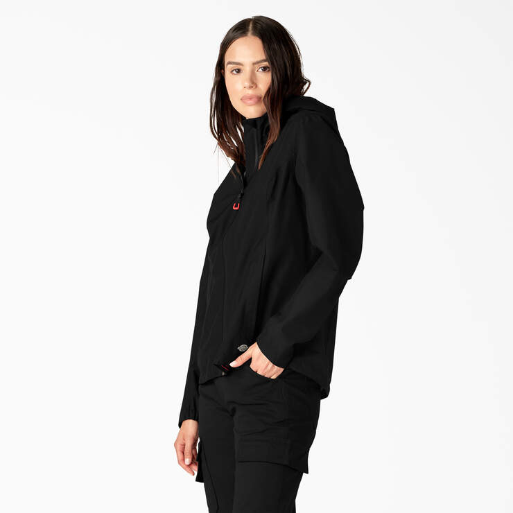 Manteau imperméable pour femmes - Black (BKX) numéro de l’image 3