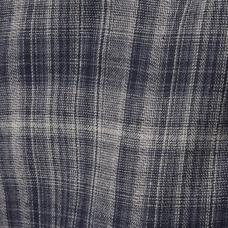 Water Repellent Fleece-Lined Flannel Shirt Jacket - Charcoal/Black Ombre Plaid (A1T) image number 8