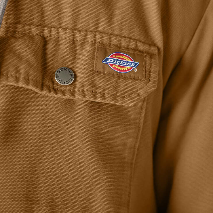 Veste-chemise à capuchon en coutil Hydroshield - Brown Duck (BD) numéro de l’image 8