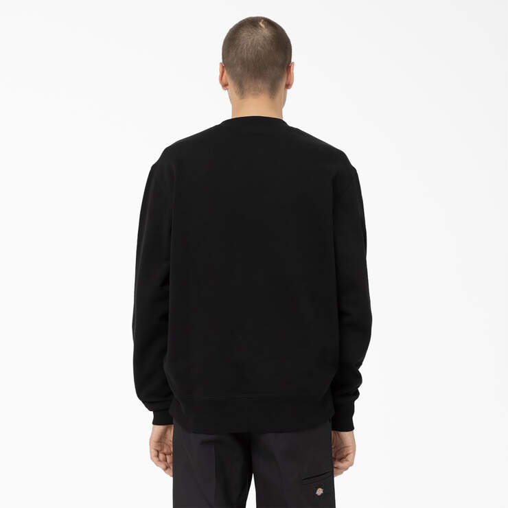 Oxford Graphic Sweatshirt - Black (KBK) image number 2