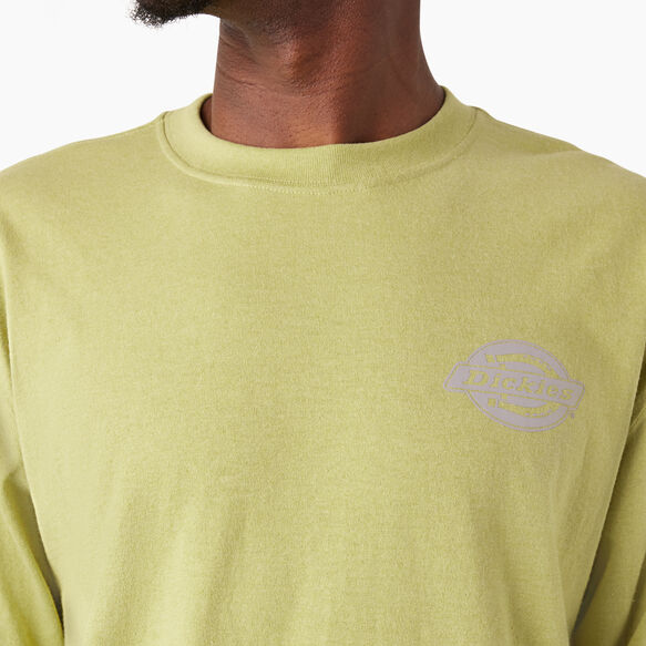 T-shirt &eacute;pais &agrave; logo et &agrave; manches longues - Fern Heather &#40;F2H&#41;