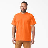 T-shirt épais néon à manches courtes et à poche - Bright Orange (BOD)