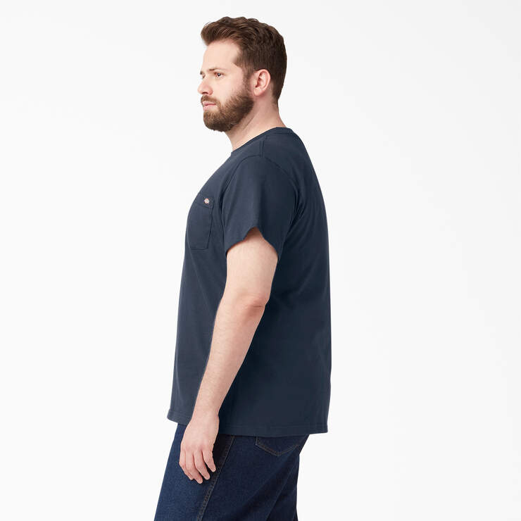 Short Sleeve Two Pack T-Shirts - Dark Navy (DN) image number 6