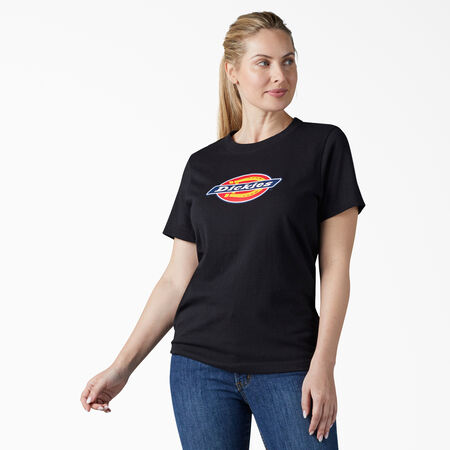 T-shirt avec logo pour femmes - Black &#40;KBK&#41;