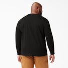 T-shirt &eacute;pais ras du cou &agrave; manches longues - Black &#40;BK&#41;