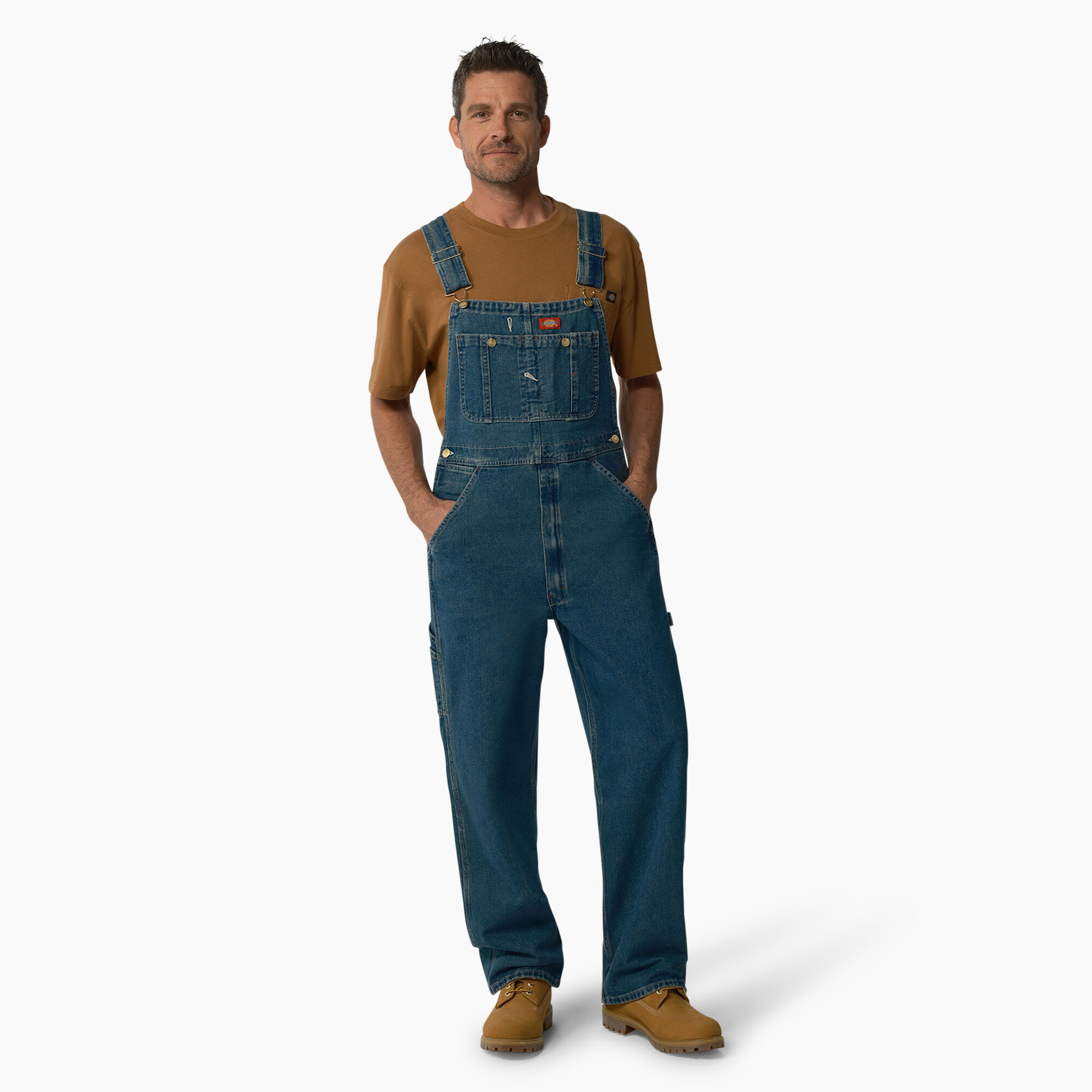 Dickies indigo 2025 bib overalls