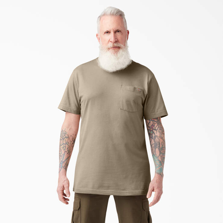 Short Sleeve Two Pack T-Shirts - Desert Sand (DS) image number 1