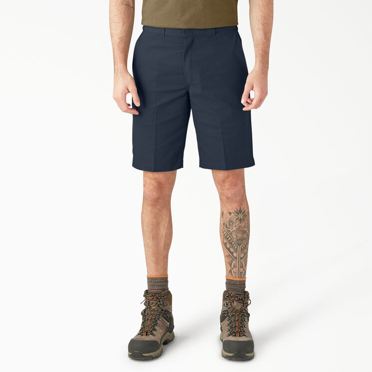 Relaxed Fit Work Shorts, 11&quot; - Dark Navy &#40;DN&#41;