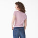 T-shirt &agrave; encolure en V pour femmes - Mauve Shadows &#40;VS&#41;