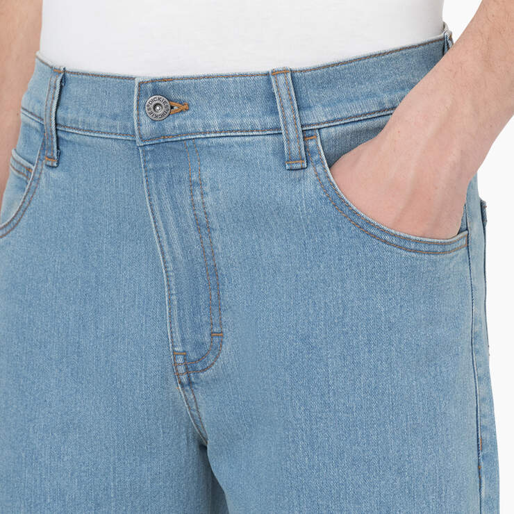 Jeans de skateboard Dickies Wingville de coupe ample - Light Denim (LTD) numéro de l’image 6