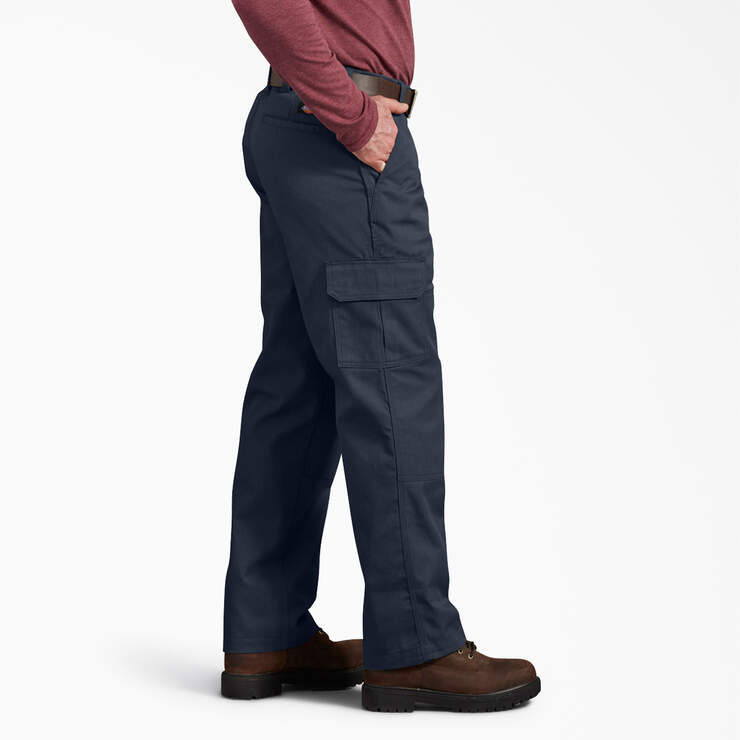 Pantalon cargo standard à ceinture adaptable - Dark Navy (DN) numéro de l’image 3