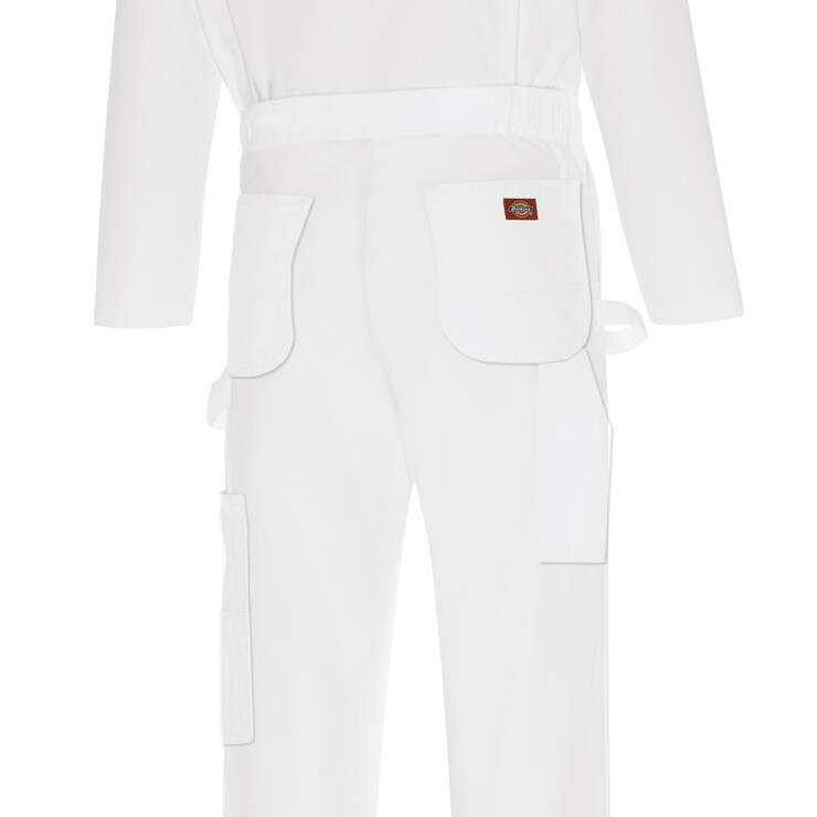 Painter's Long Sleeve Coverall - White (WH) image number 2