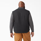 High Pile Fleece Lined Duck Vest - Rinsed Black &#40;RBK&#41;