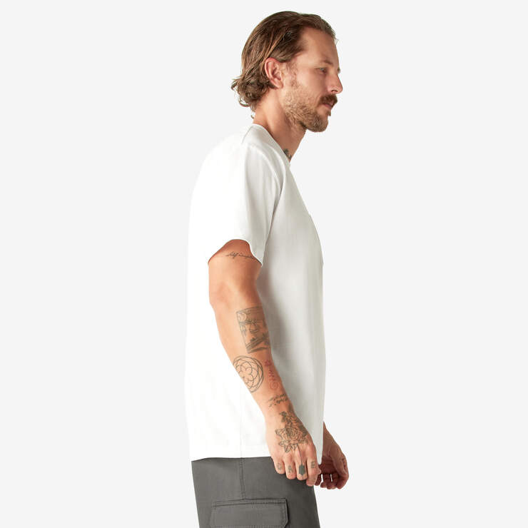 T-shirt épais à manches courtes - White (WH) numéro de l’image 4
