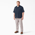 Relaxed Fit Short Sleeve Work Shirt - Dark Navy &#40;DN&#41;