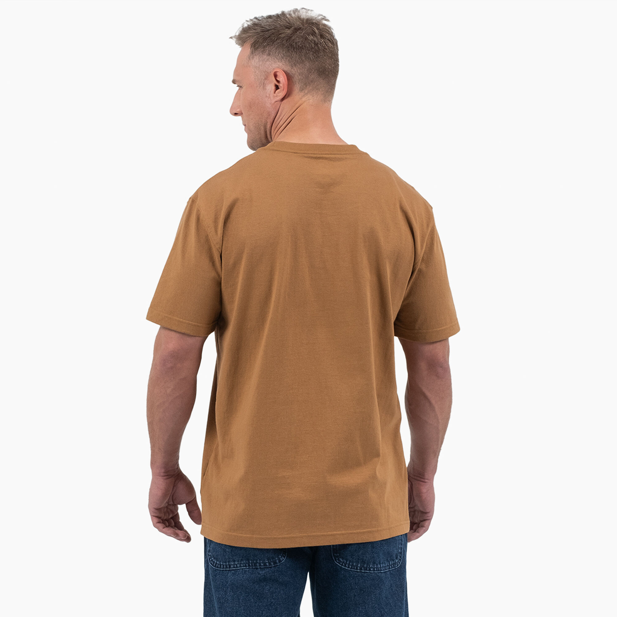 Men s Short Sleeve Tri Color Logo Graphic T Shirt Dickies Canada