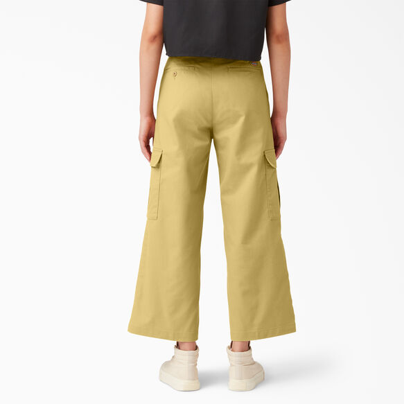 Pantalon cargo de coupe standard pour femmes - Stonewashed Dark Khaki &#40;S2K&#41;