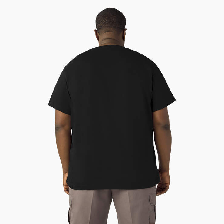 Lightweight Short Sleeve Pocket T-Shirt - Black (BK) image number 5