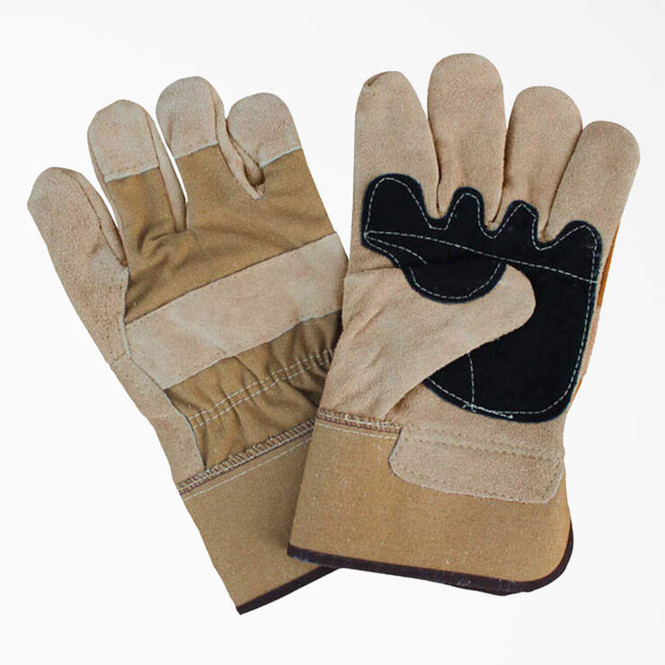 Split Cowhide Leather Palm Gloves - Brown Duck (BD) numéro de l’image 1