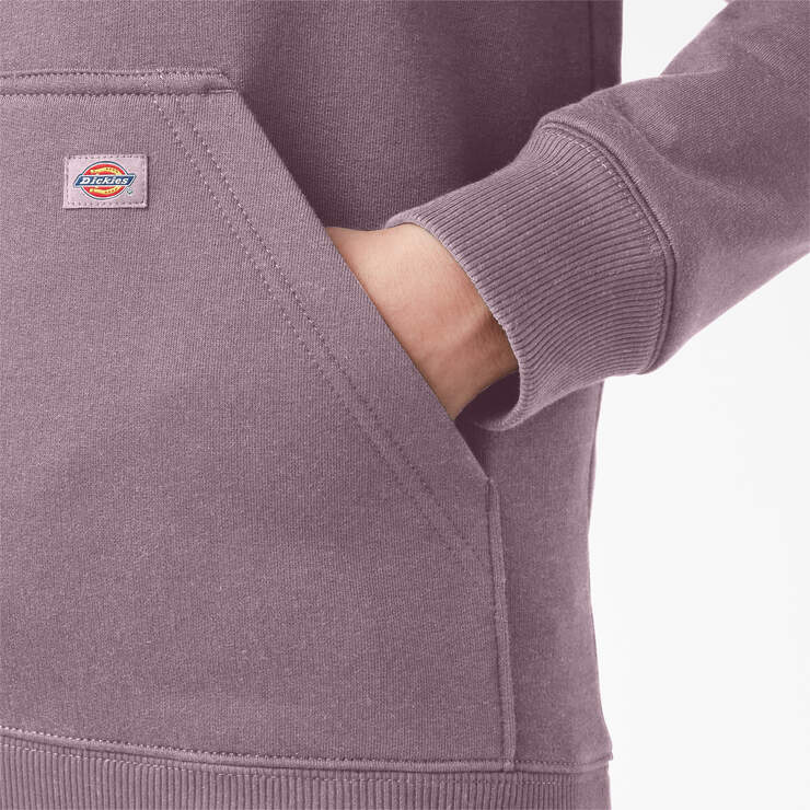 Women's Water Repellent Sleeve Logo Hoodie - Lilac (LC) image number 5