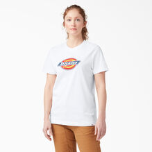 T-shirt en coton avec logo classique pour femmes - White &#40;WH&#41;