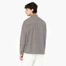 Hickory Stripe Long Sleeve Work Shirt - Ecru/Brown &#40;EUB&#41;