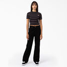 Women&#39;s Westover Stripe Short Sleeve T-Shirt - Black &#40;KBK&#41;