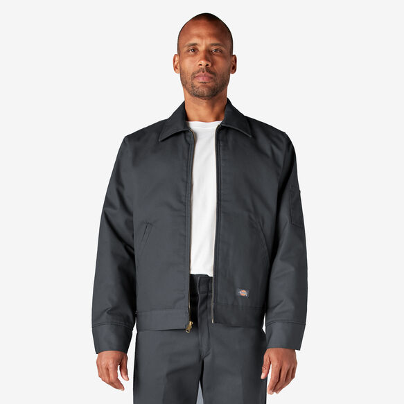 Lined Eisenhower Jacket For Men , Charcoal Gray | Dickies