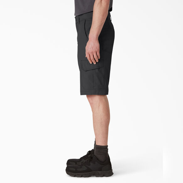 FLEX Cooling Regular Fit Cargo Shorts, 11&quot; - Black &#40;BK&#41;