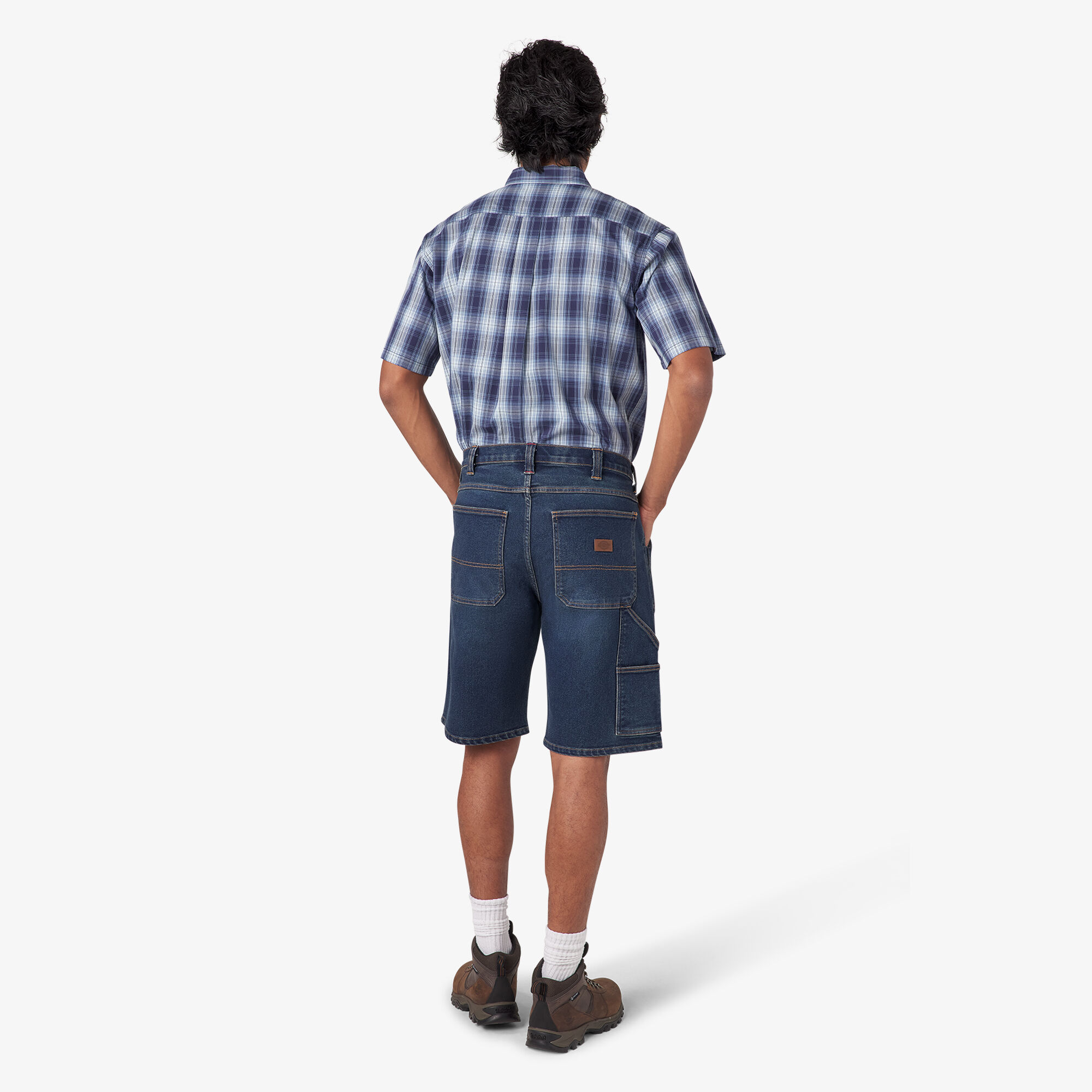 Denim work shorts sale
