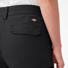Women&#39;s Relaxed Fit Ripstop Cargo Shorts, 9&quot; - Black &#40;BKX&#41;
